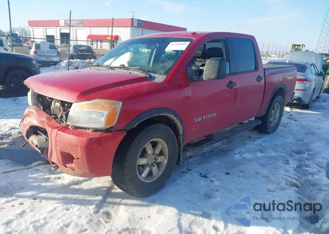 2011 Nissan Titan Pro-4X from USA, damaged, VIN 1N6BA0EC8BN320629